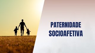 Paternidade socioafetiva [upl. by Lamrej]