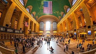 Walking Tour of Grand Central Terminal — New York City 【4K】🇺🇸 [upl. by Randa]