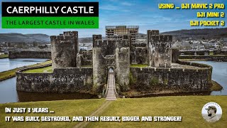 Caerphilly Castle  The Largest in Wales 2nd in Britain [upl. by Myriam987]