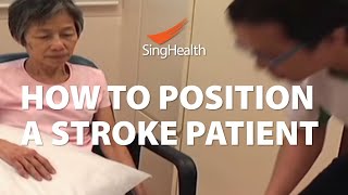 How To Position A Stroke Patient [upl. by Einalem]