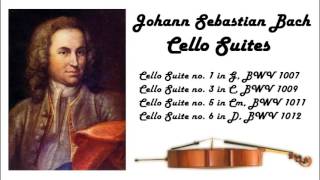 Johann Sebastian Bach  Cello suites in 432 Hz great for reading or studying [upl. by Gaston]