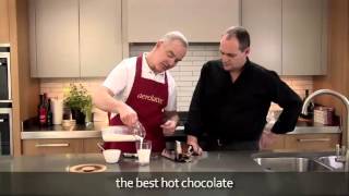 How to make a hot chocolate using an aerolatte milk frother [upl. by Salba741]