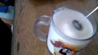 Aerolatte Review Frothing Cold Milk In Under 1 Minute [upl. by Hen791]